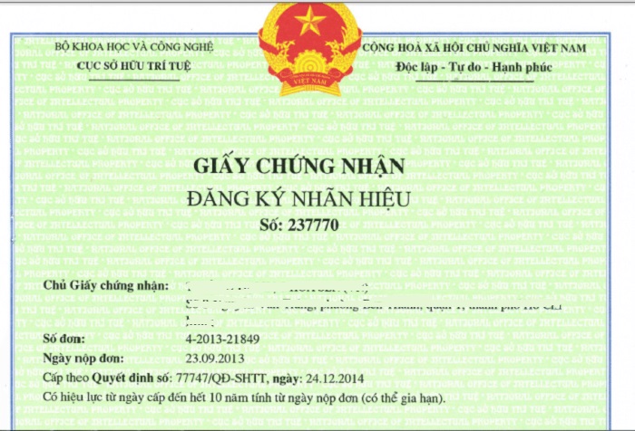 đăng ký nhãn hiệu