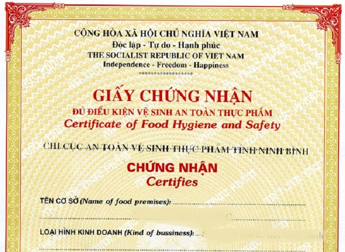 Giấy chứng nhận