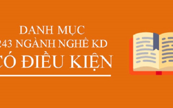 Danh mục các ngành kinh doanh có điều kiện