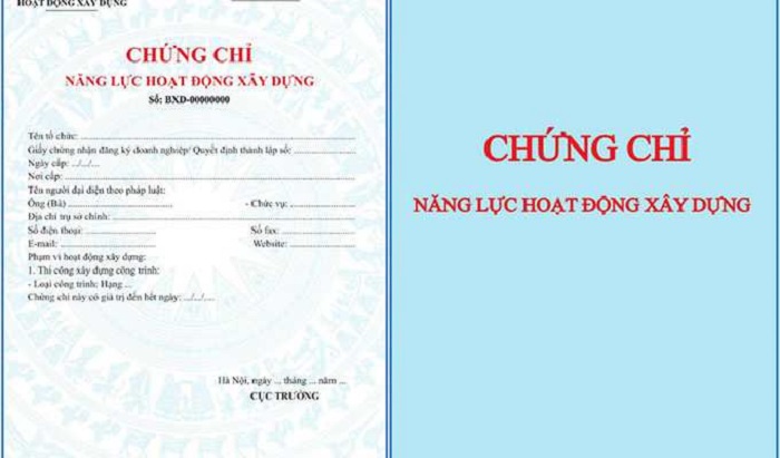 Thủ tục chứng chỉ