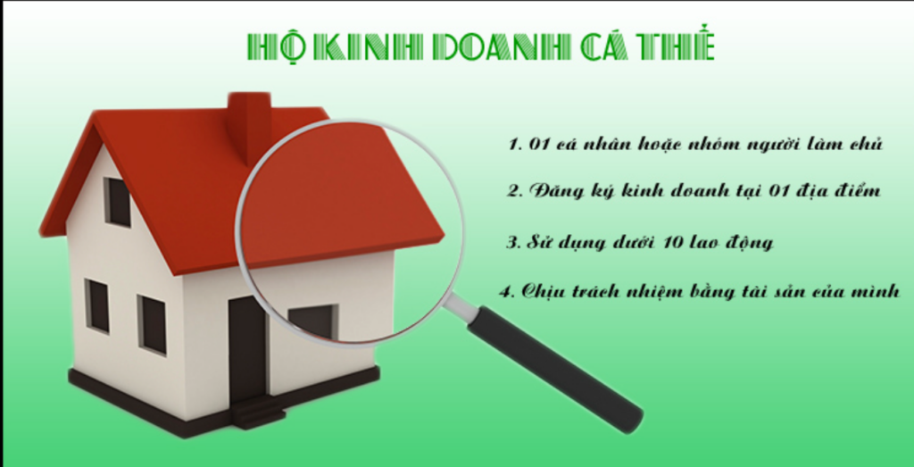 Tóm tắt đơn giản đặc điểm của hộ kinh doanh