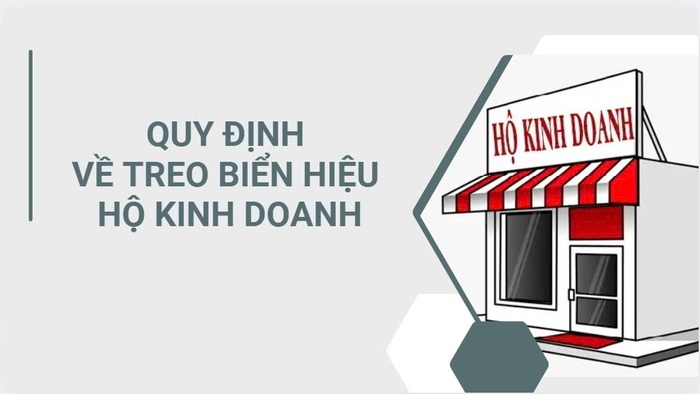 Bảng hiệu hộ kinh doanh l&agrave; g&igrave;?