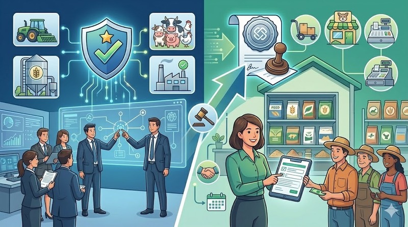 Hồ sơ và thủ tục đăng ký hộ kinh doanh thức ăn chăn nuôi từng bước chi tiết